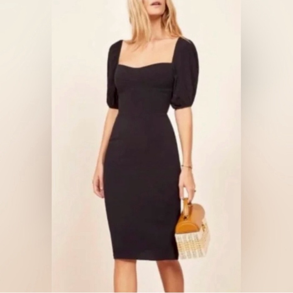 NWT Reformation Black Dress